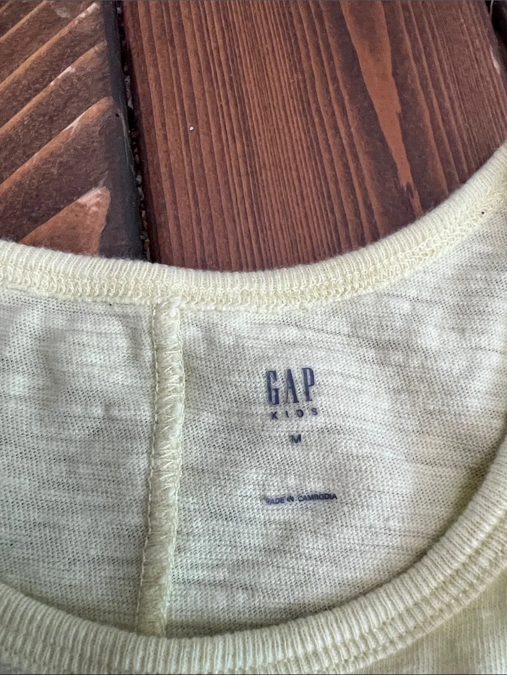GAP Sleeveless A-Line Dress in Pale Yellow